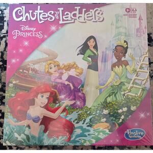 Disney Princess Chutes and Ladders Board Game Hasbro Brand New Sealed
